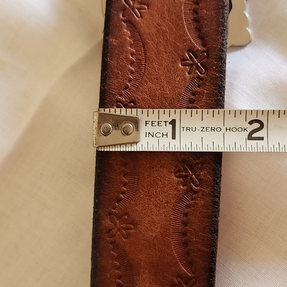 Old Navy Leather Belt with Rhinestone Buckle - Picture 13 of 13